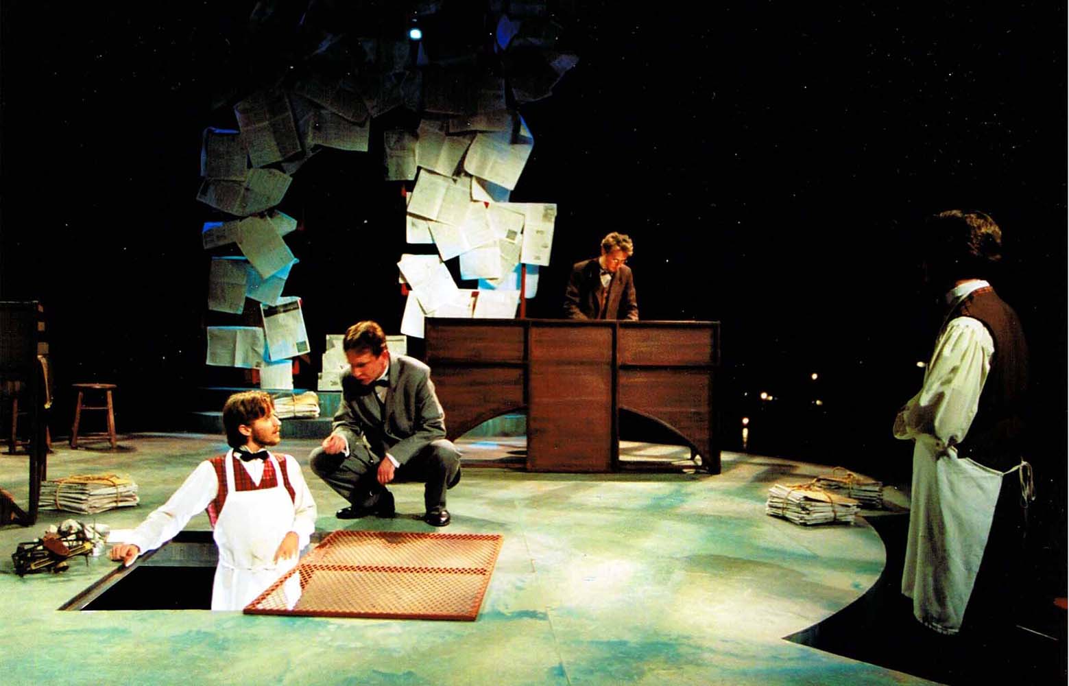 act III ...THE NEWSPAPER OFFICE